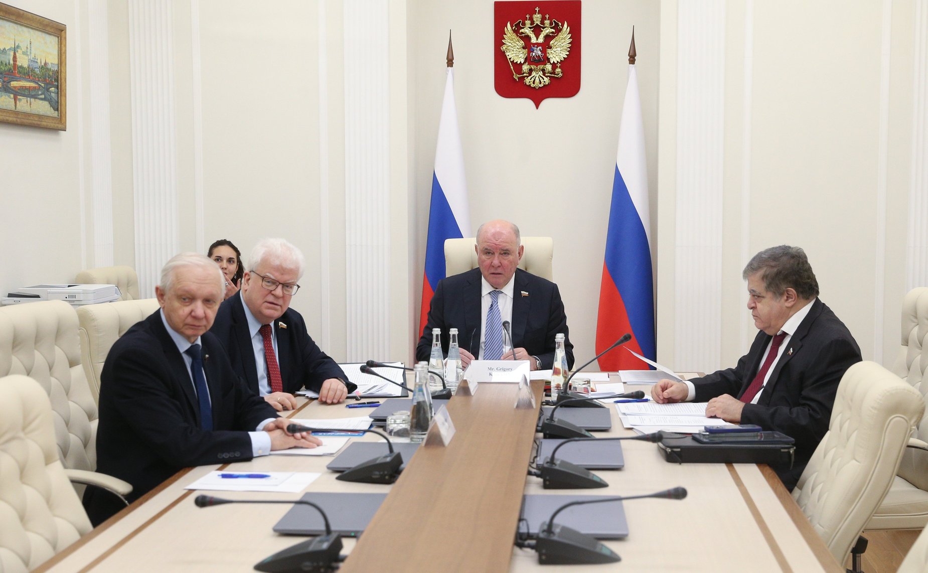 Участие сенаторов РФ в Третьем Координационном совещании парламентских ассамблей по борьбе с терроризмом (г. Доха, Катар)