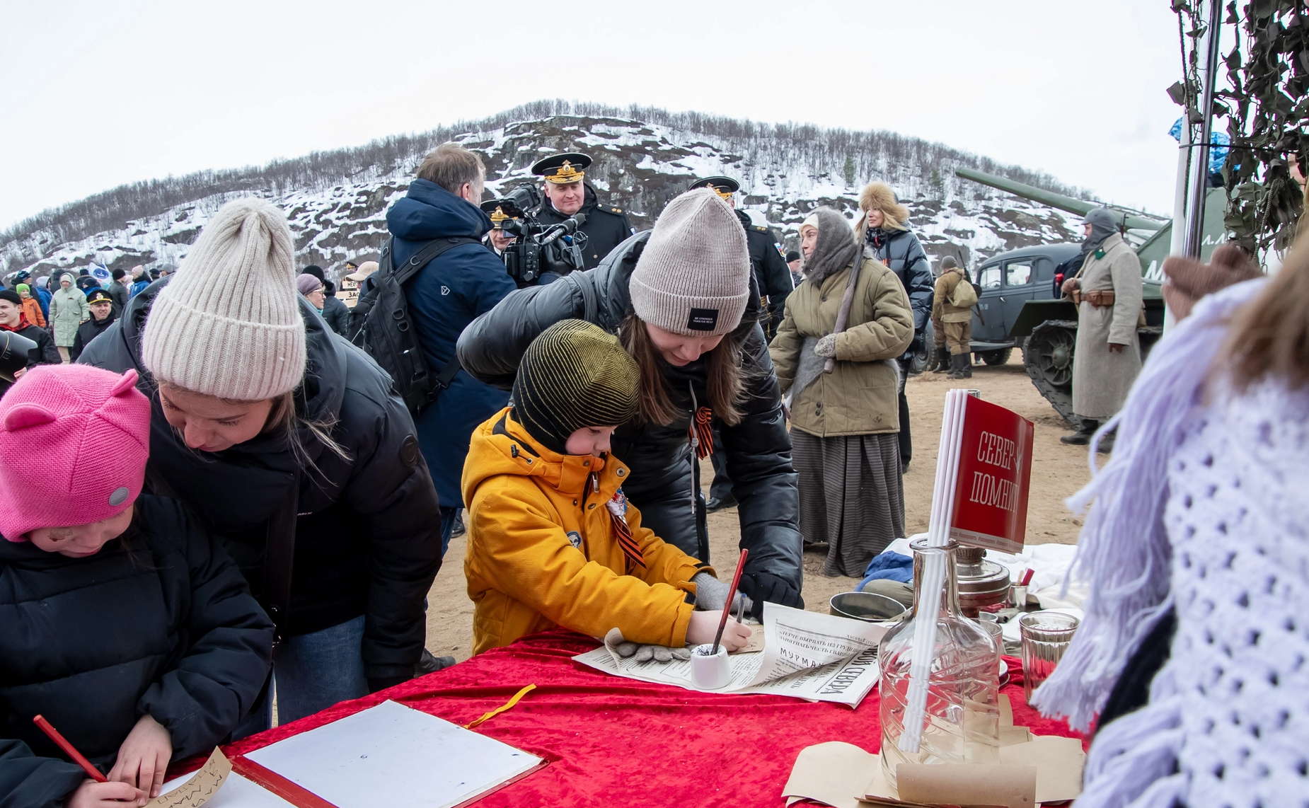 Татьяна Сахарова приняла участие в торжественном митинге в Мурманской области