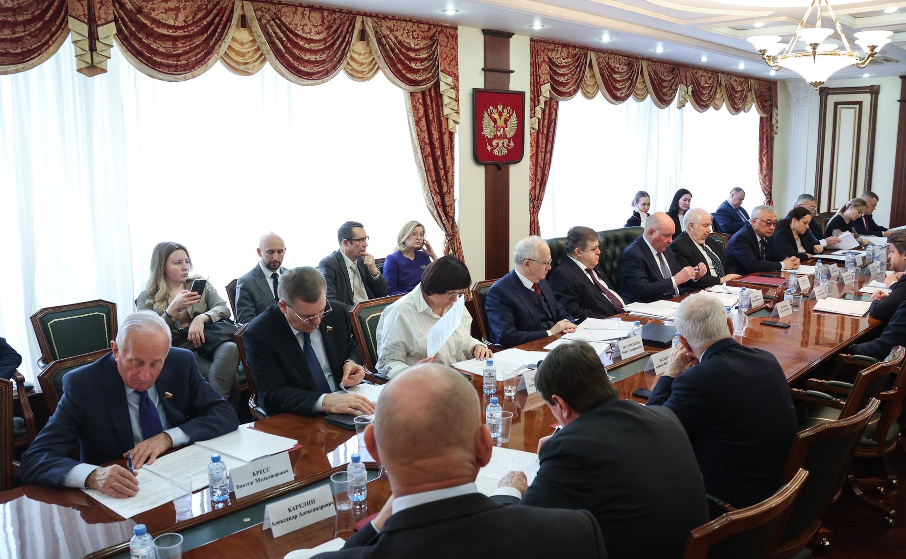 Заседание Комитета Совета Федерации по международным делам