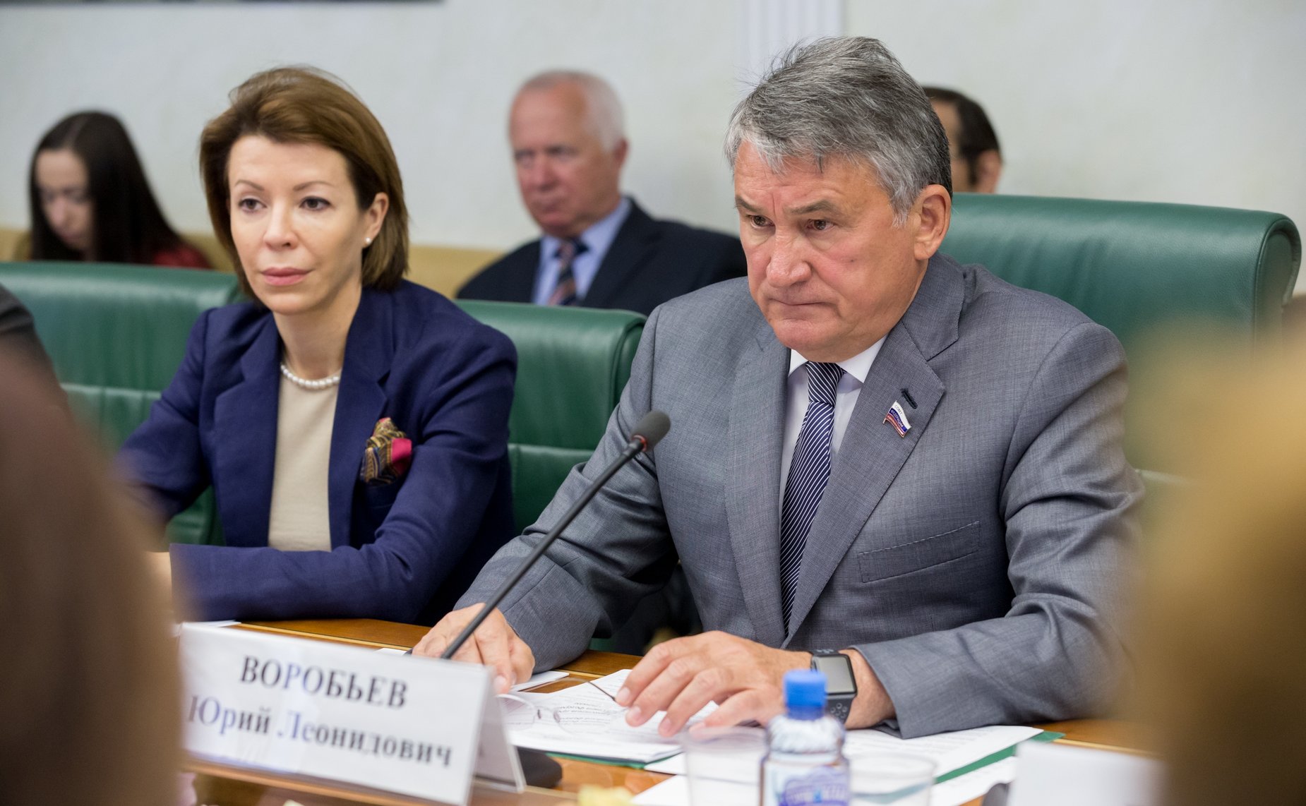 В. Крашенинникова и Ю. Воробьев