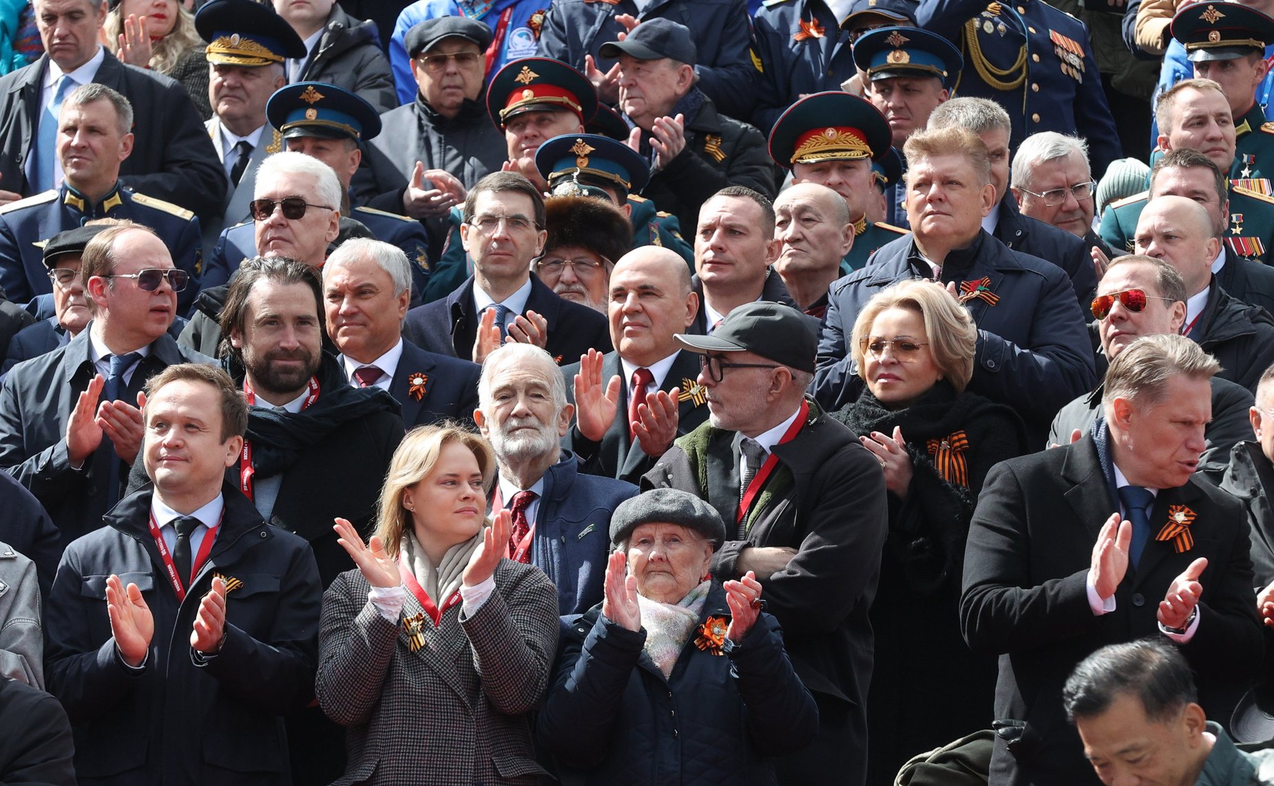 Председатель Совета Федерации Валентина Матвиенко присутствовала на военном параде в ознаменование 80-й годовщины Великой Победы