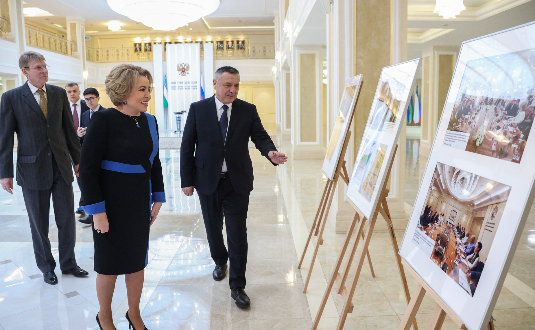 Валентина Матвиенко провела встречу со Спикером Законодательной палаты Олий Мажлиса Республики Узбекистан Нуриддином Исмоиловым