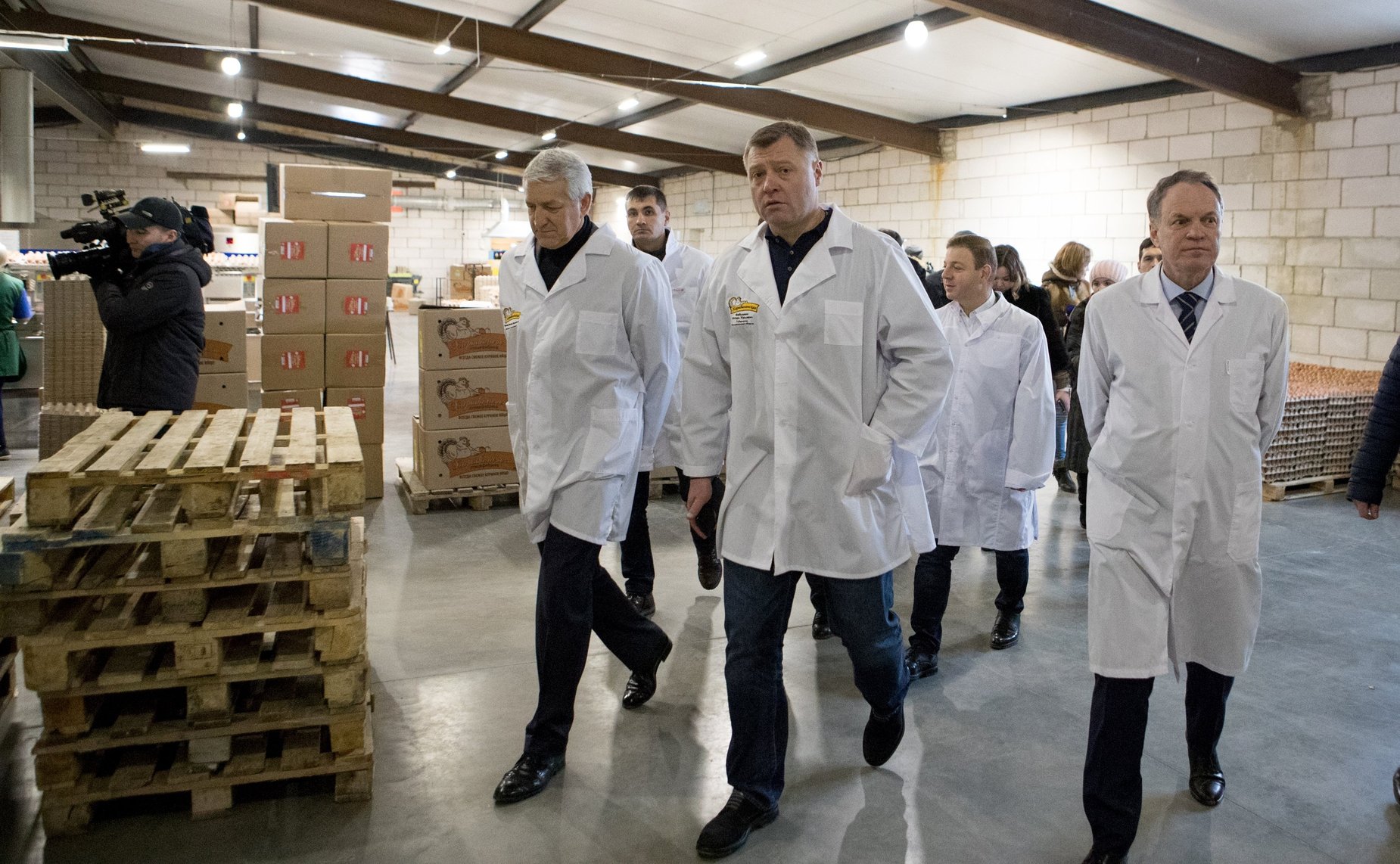 Александр Башкин принял участие в рабочей поездке губернатора Астраханской области Игоря Бабушкина в Харабалинский район