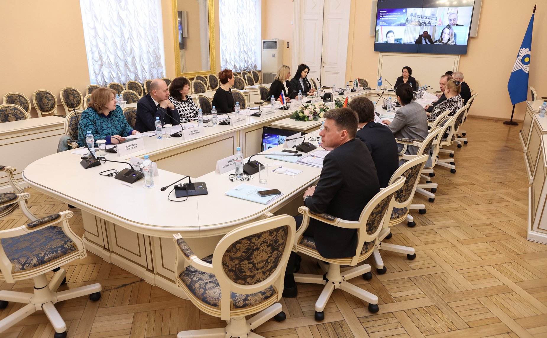 Заседание постоянной комиссии МПА СНГ по социальной политике и правам человека