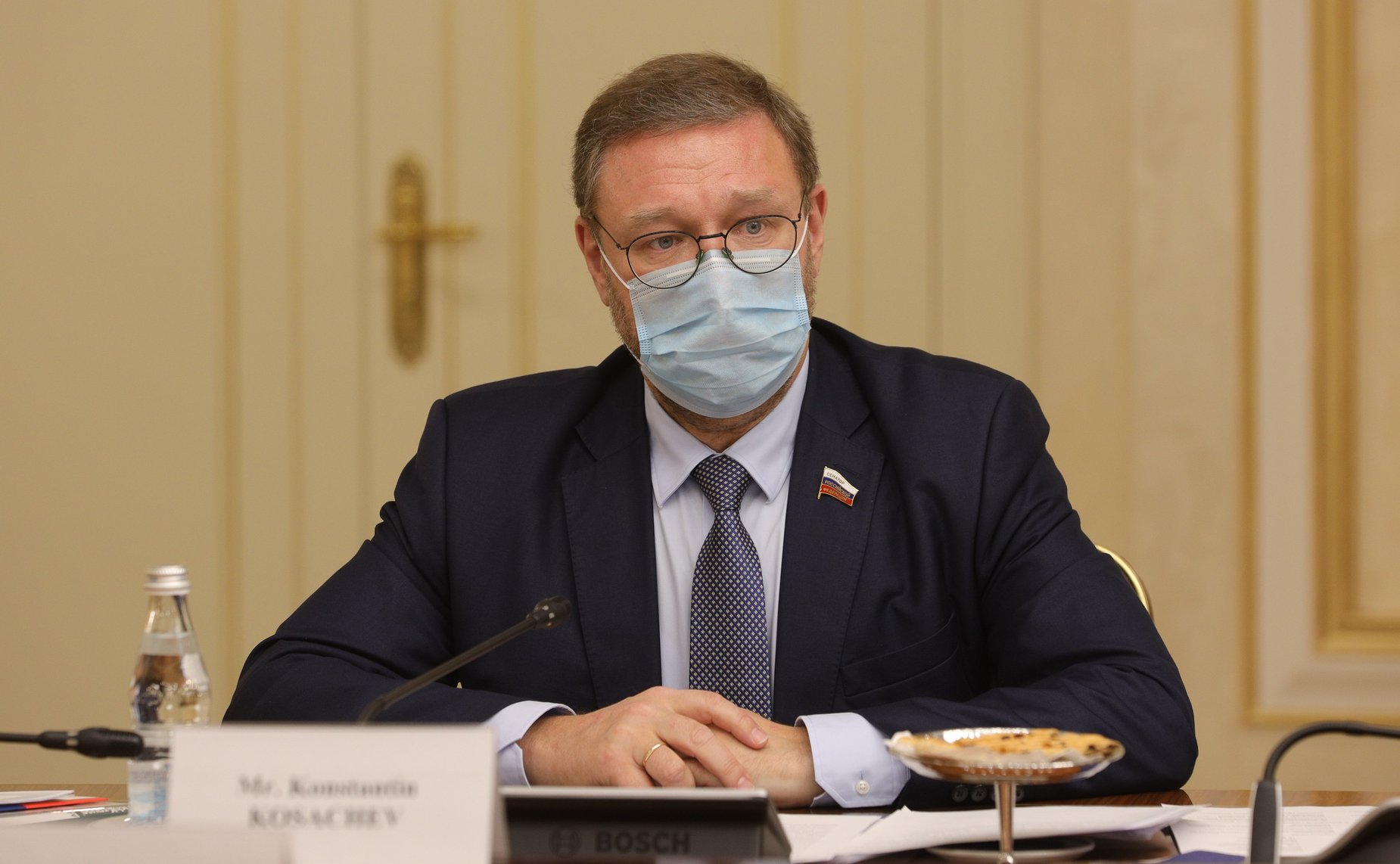 Встреча Валентины Матвиенко с Высоким представителем Генерального секретаря ООН по Альянсу цивилизаций Мигелем Моратиносом