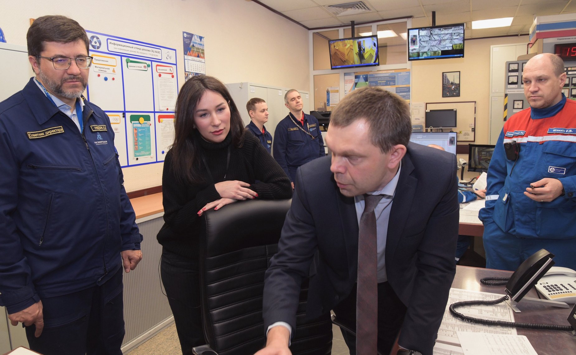 Елена Дягилева посетила филиал «Концерна Росэнергоатом» — Кольскую АЭС