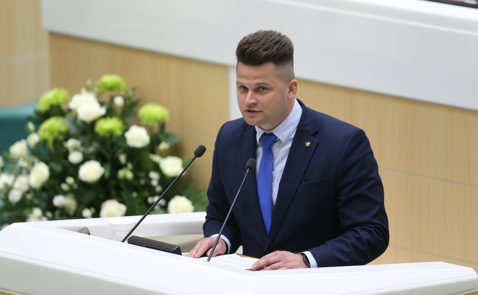 Пленарное заседание Форума молодых парламентариев: «Молодежь XXI века: сберегая наследие, развивая сотрудничество, приближая будущее»