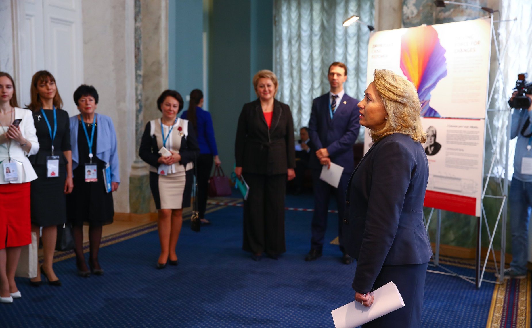 Открытие выставки, посвященной выдающимся достижениям российских женщин-новаторов