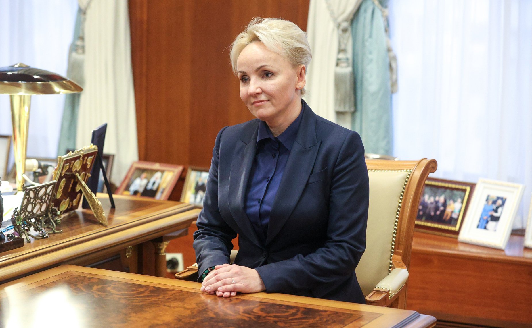 Валентина Матвиенко встретилась с временно исполняющей обязанности губернатора Еврейской автономной области (ЕАО) Марией Костюк