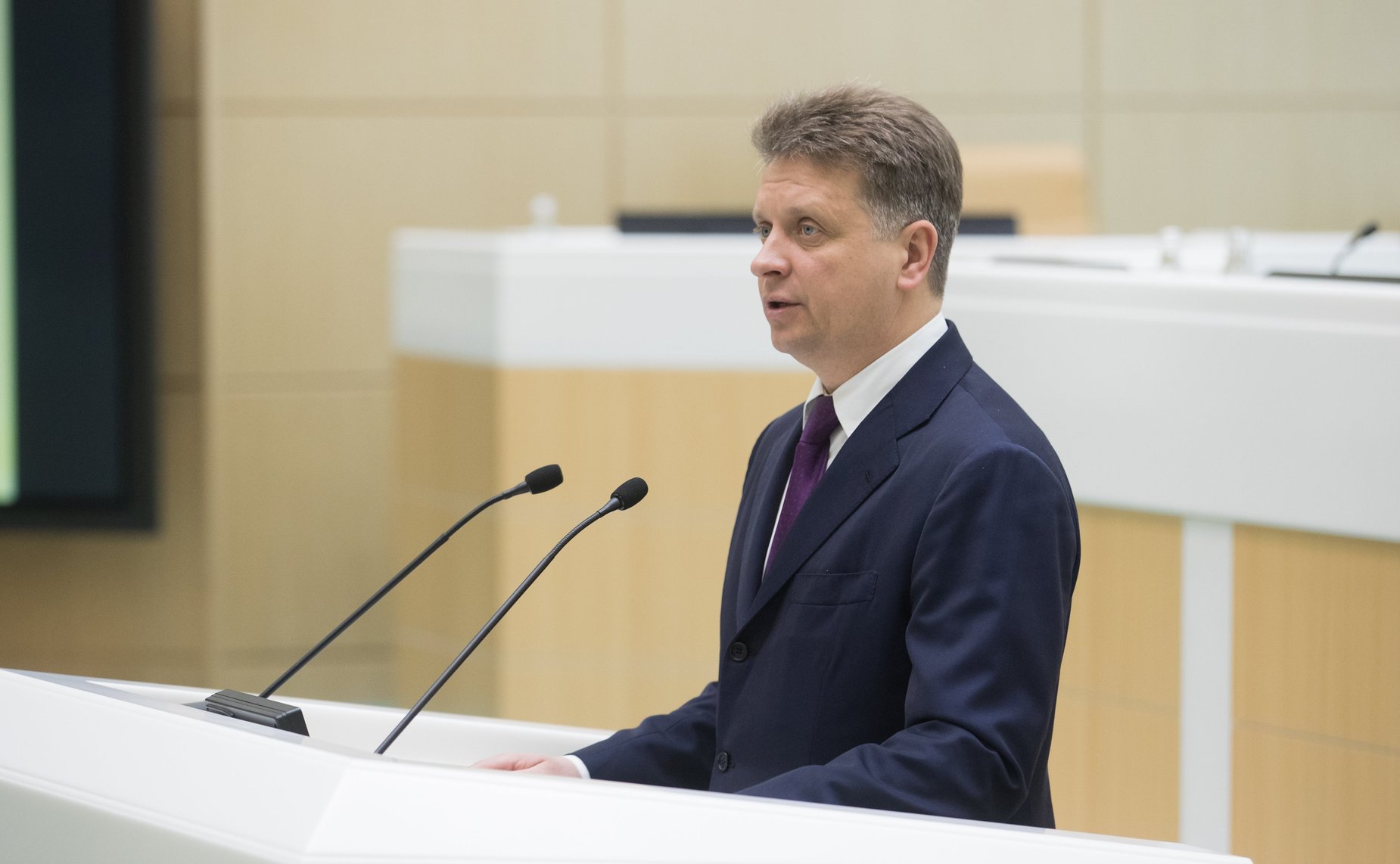 Министр транспорта М. Соколов