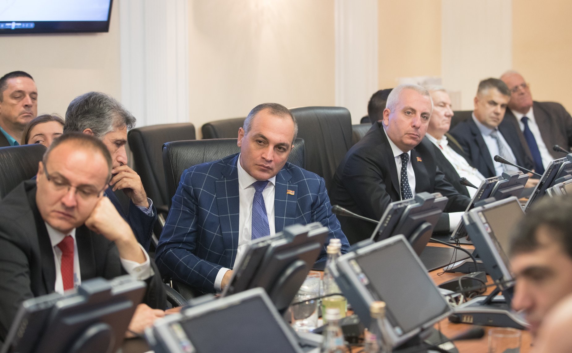 Встреча Г. Кареловой и А. Кутепова с членами делегации VIII Международных парламентских игр