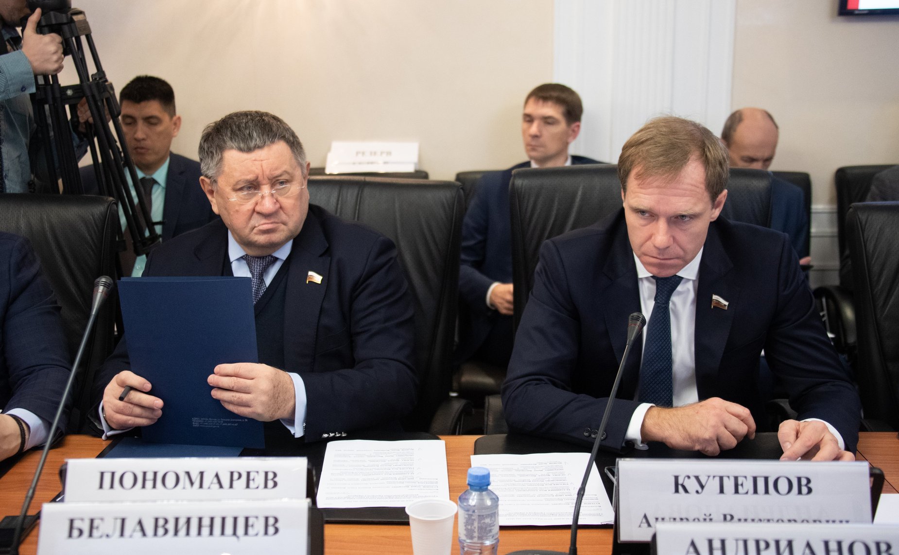 Михаил Пономарев и Андрей Кутепов