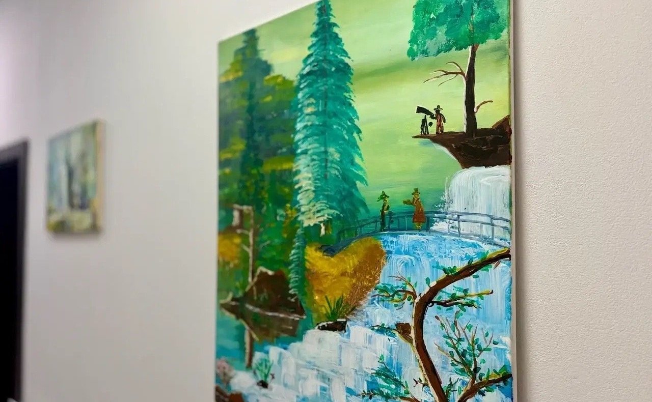 Марина Сидухина посетила центр «Сердце воина»