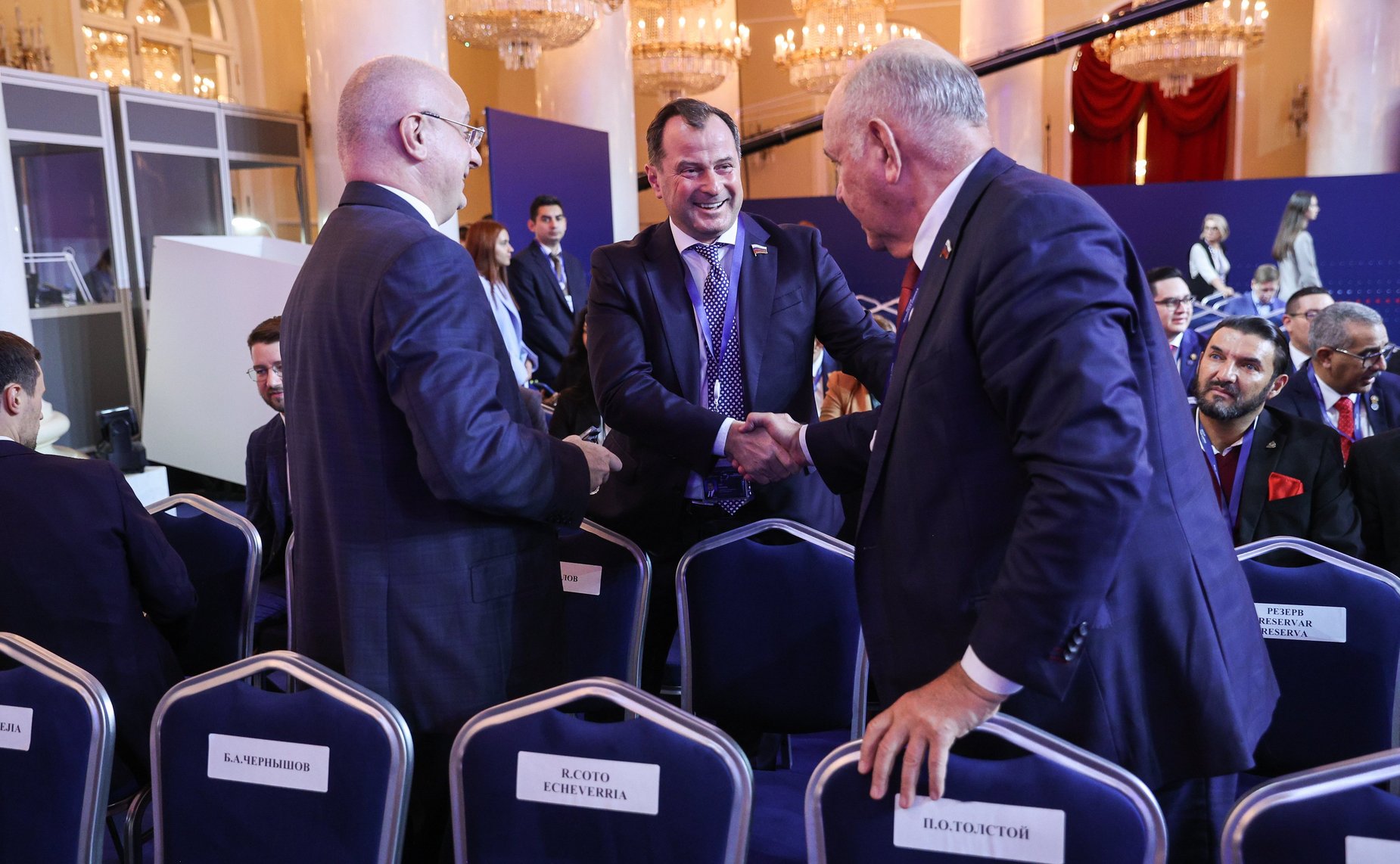 Сенаторы во главе с Председателем СФ Валентиной Матвиенко приняли участие в торжественной церемонии открытия международной парламентской конференции «Россия – Латинская Америка»