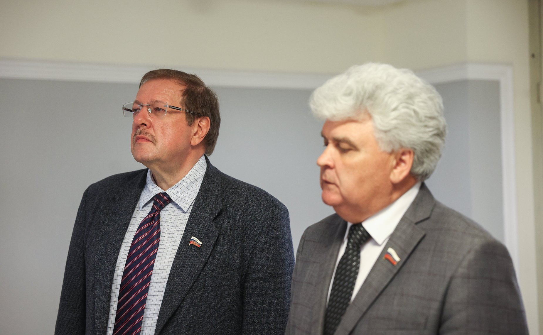 Открытие в Совете Федерации выставки художника-живописца Ильи Лысенкова «Под небом одним»