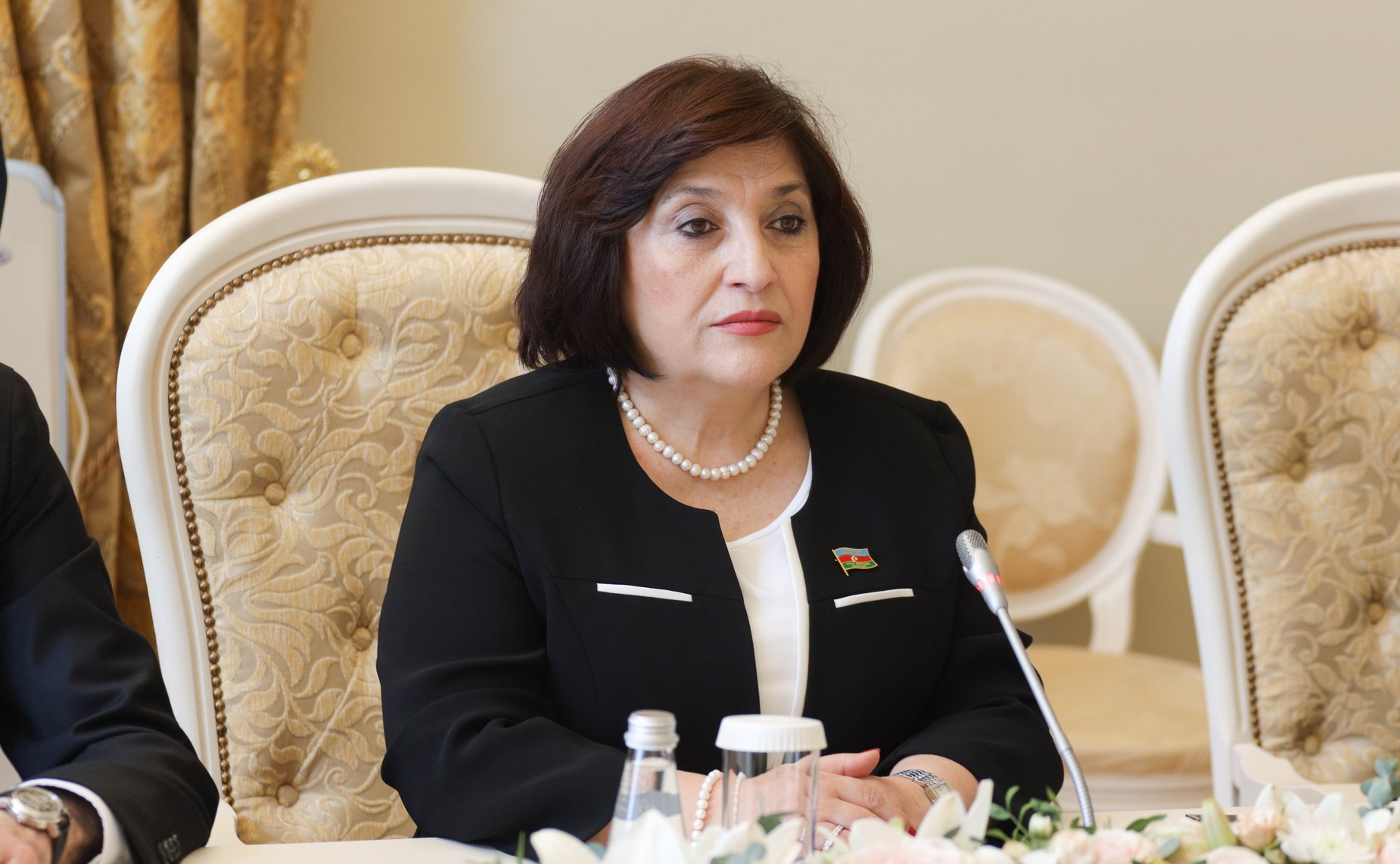 Председатель Милли Меджлиса Азербайджанской Республики Сахиба Гафарова