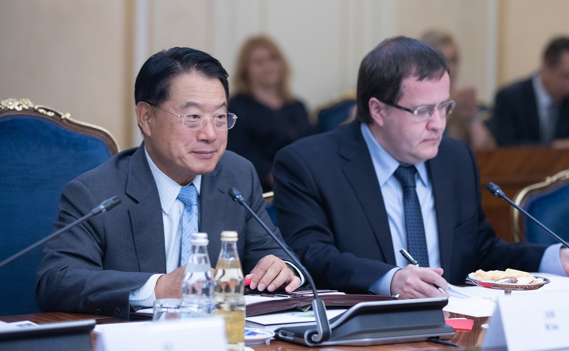 Встреча членов Совета Евразийского женского форума с делегацией Организации Объединенных Наций