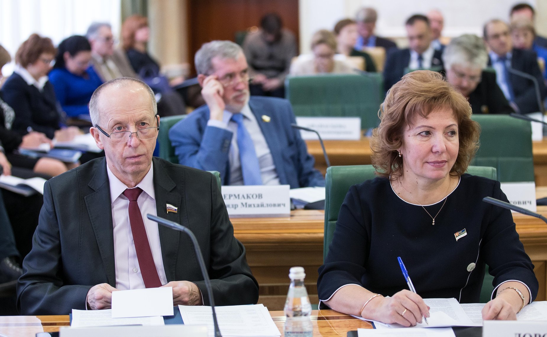 Алексеев. Заседание Совета по местному самоуправлению при верхней палате парламента