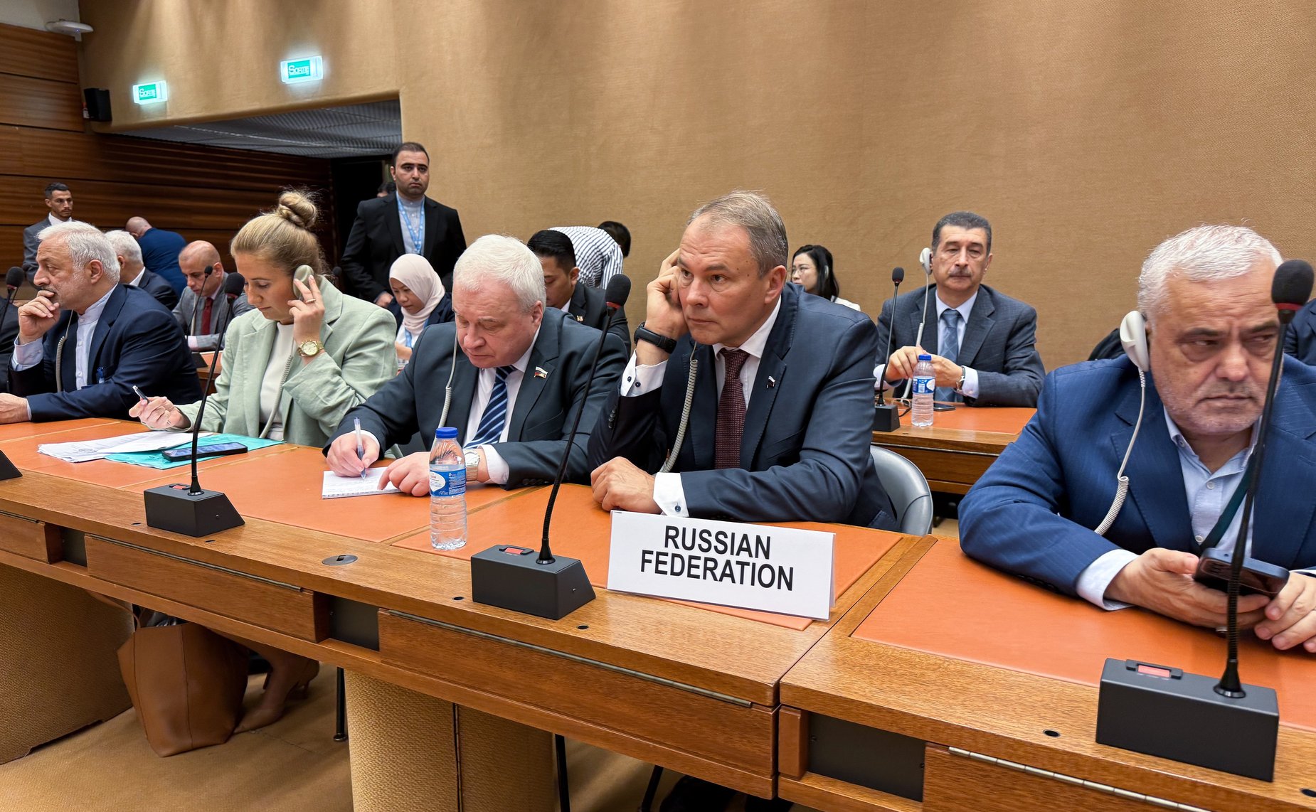 Делегация Совета Федерации принимает участие в мероприятиях, организованных Межпарламентским союзом в Женеве