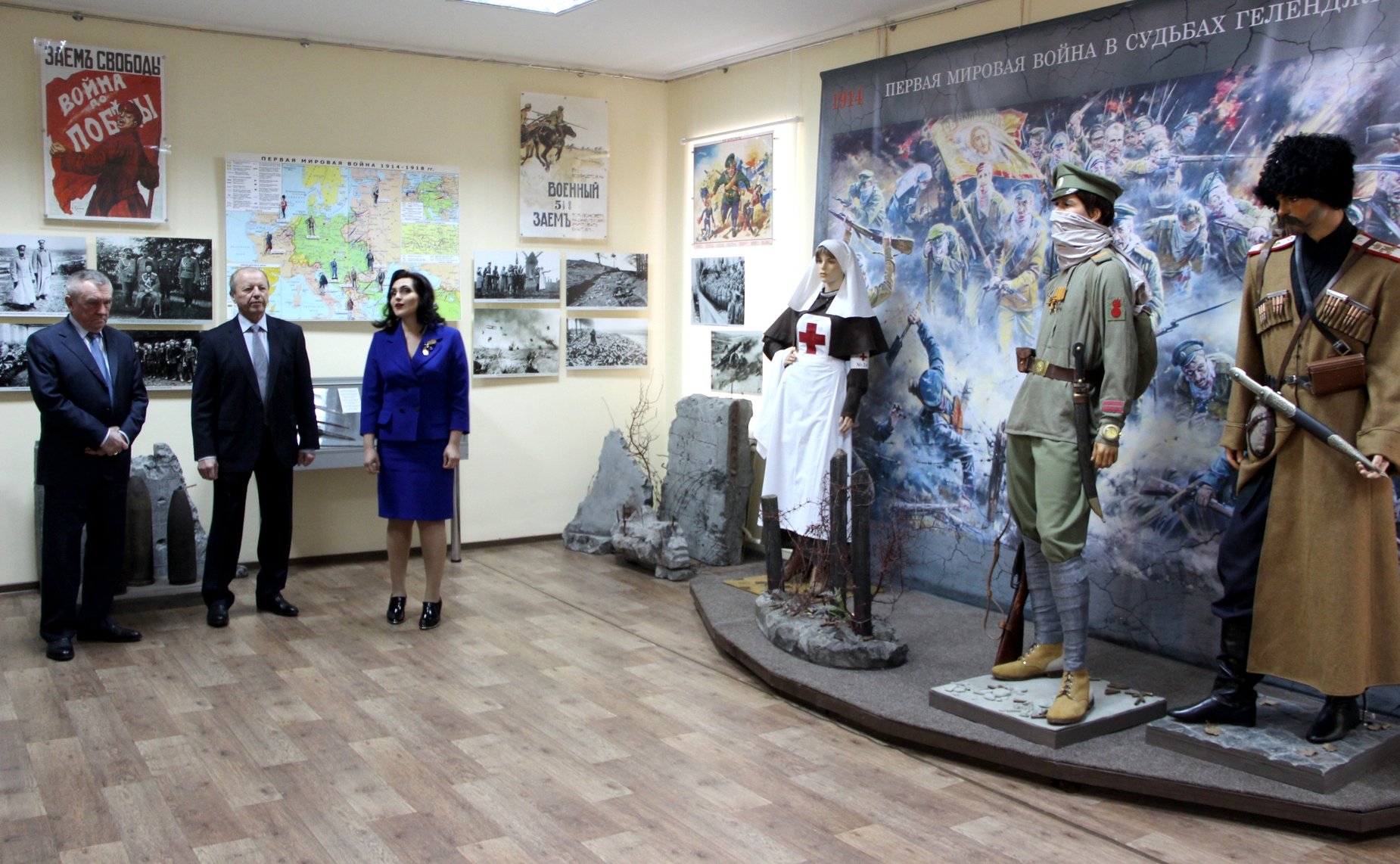 Владимир Бекетов принял участие в праздновании Дня защитника Отечества в Геленджике