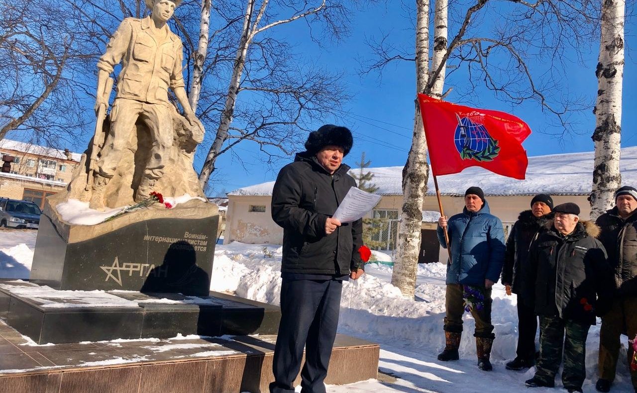 Сергей Безденежных принял участие в мероприятиях, посвящённых Дню памяти воинов — интернационалистов