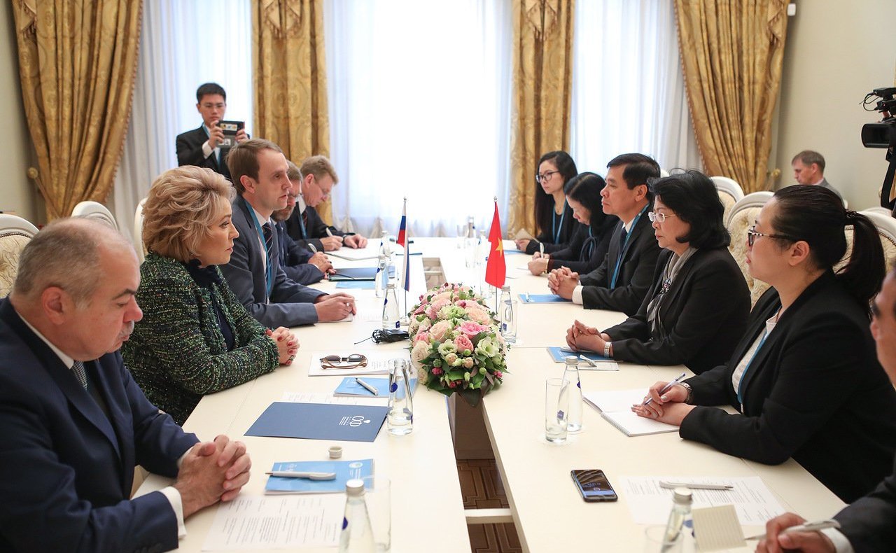 Председатель СФ провела встречу с Вице-президентом Вьетнама