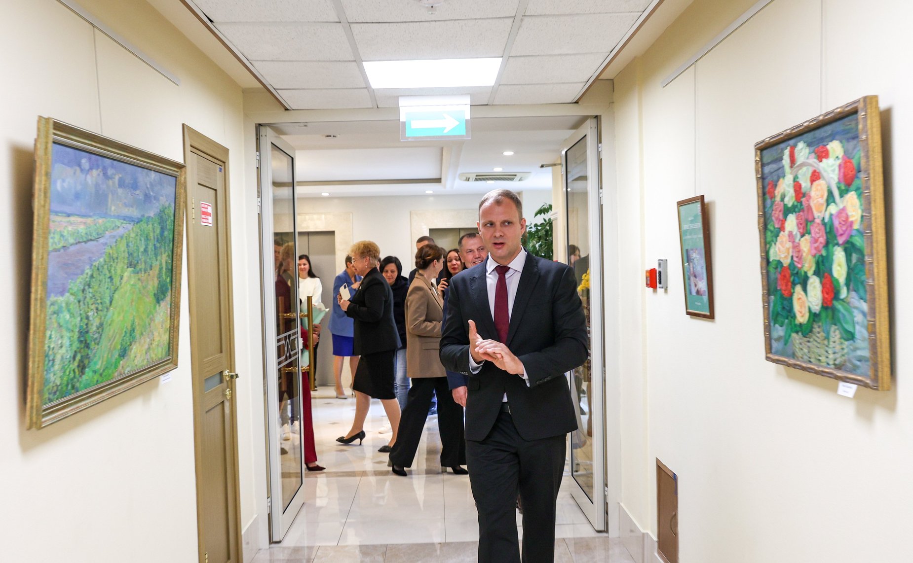 В Совете Федерации открылась выставка «Любовь к Родине дыша»