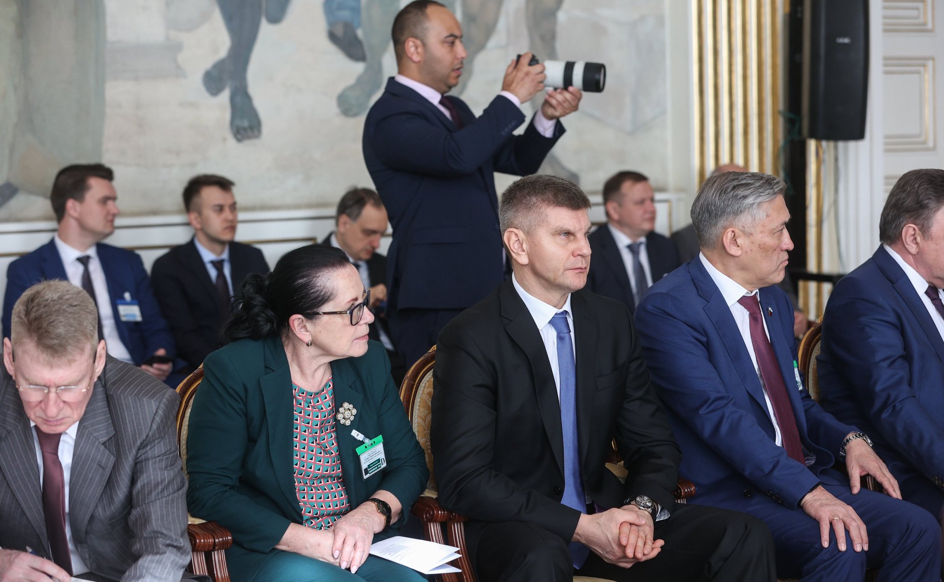 Встреча Председателя Совета Федерации Валентины Матвиенко с Председателем Совета Нации Алжирской Народной Демократической Республики Салахом Гуджилем