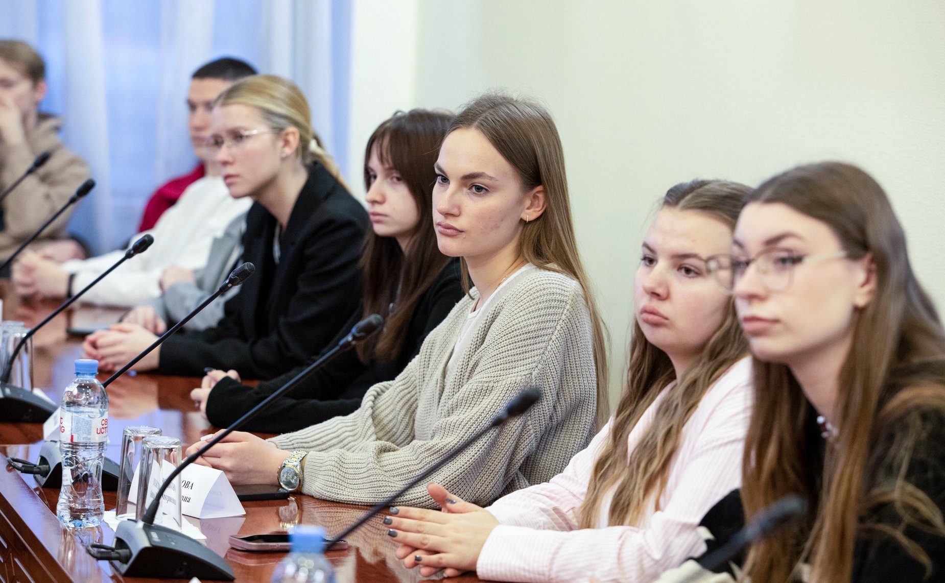 Заседание Дискуссионного клуба Молодежного парламента Вологодской области