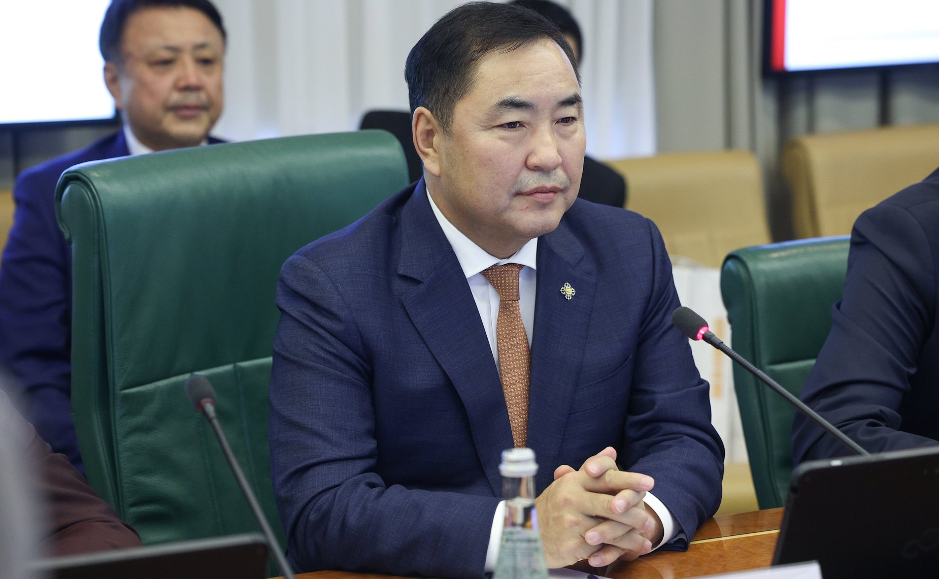 Встреча заместителя Председателя Совета Федерации Константина Косачева с заместителем Председателя Великого Государственного Хурала Монголии