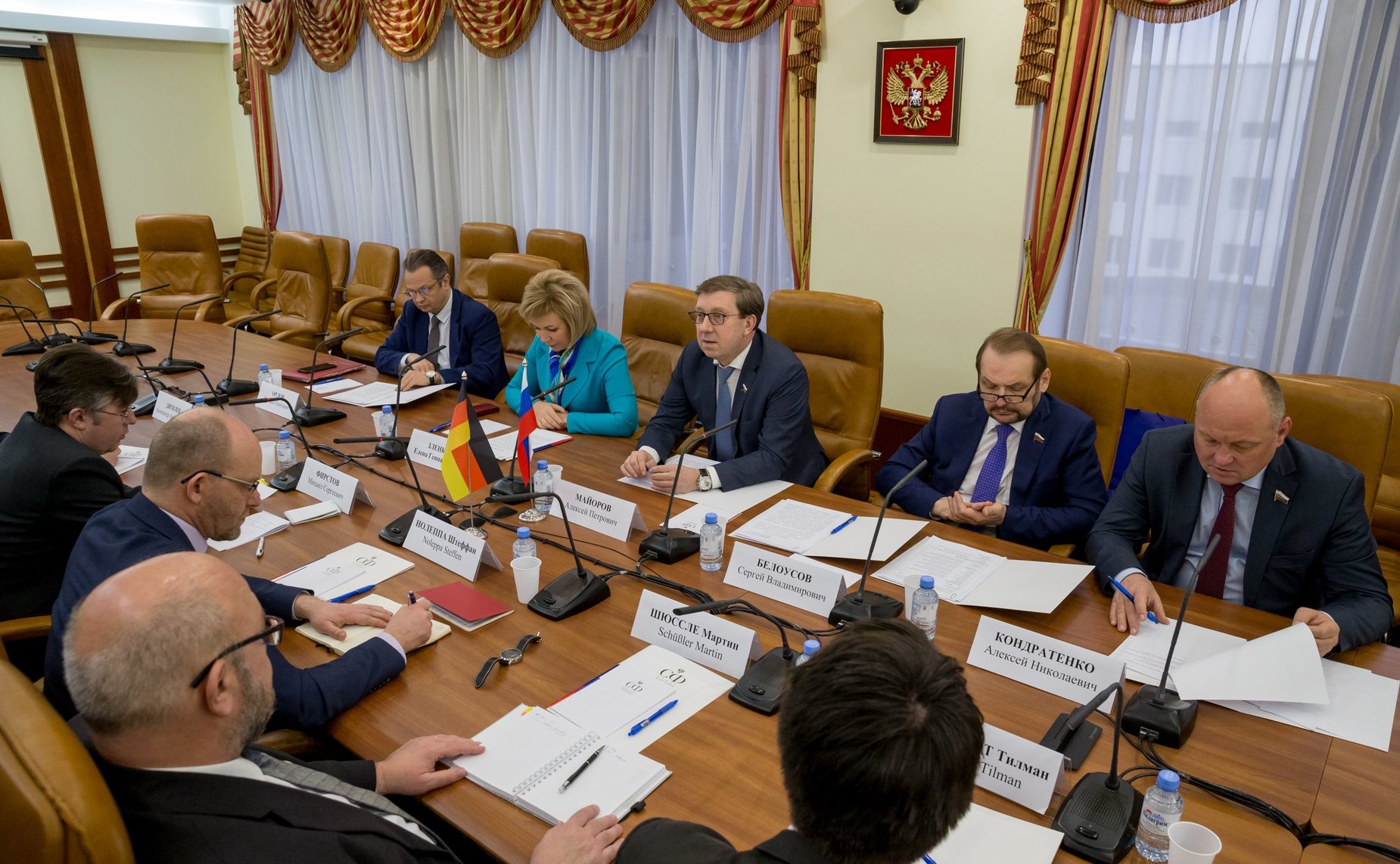 Встреча сенаторов с представителями Германо-Российского аграрно-политического диалога