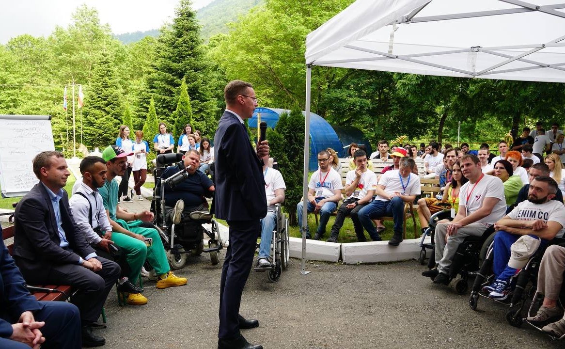 Виталий Назаренко принял участие во Всероссийском инклюзивном молодежном образовательном форуме «Без границ — 2023»