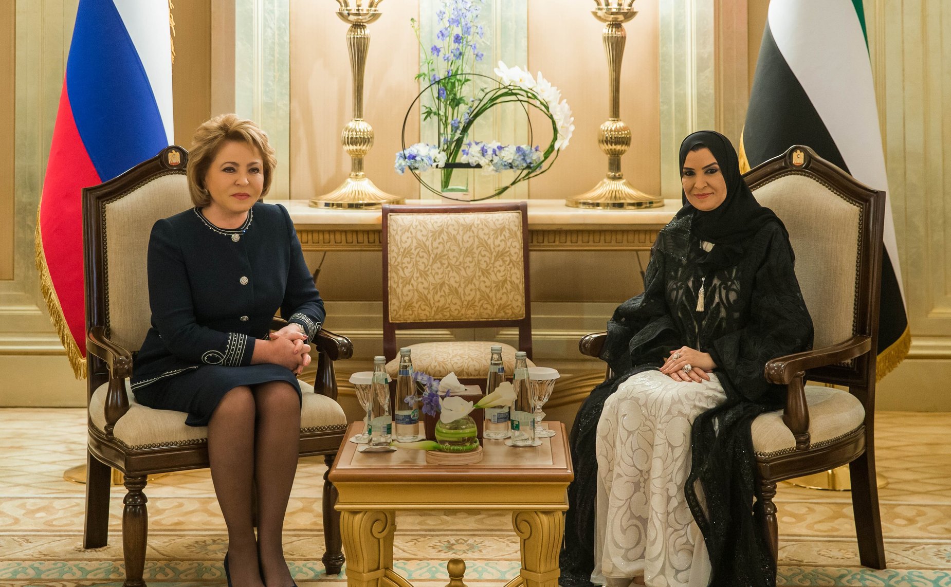 Встреча В. Матвиенко с А. Аль Кубейси