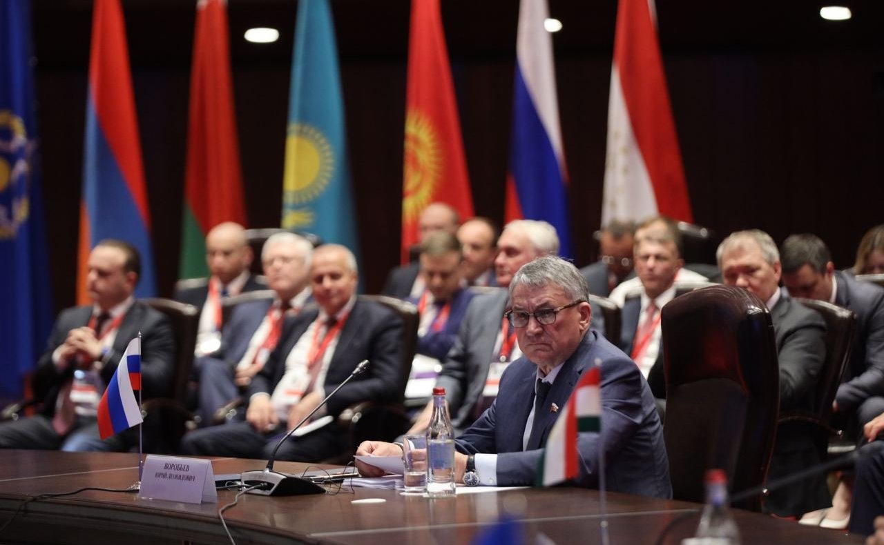 Юрий Воробьев принял участие в выездном заседании Совета ПА ОДКБ в Ереване