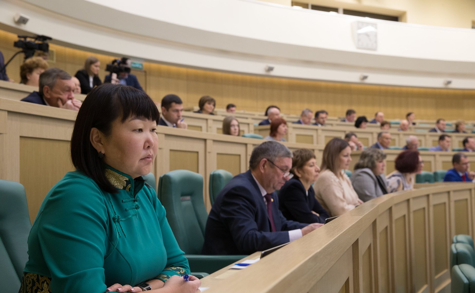 Встреча сенаторов с делегатами съезда Национальной ассоциации развития местного самоуправления