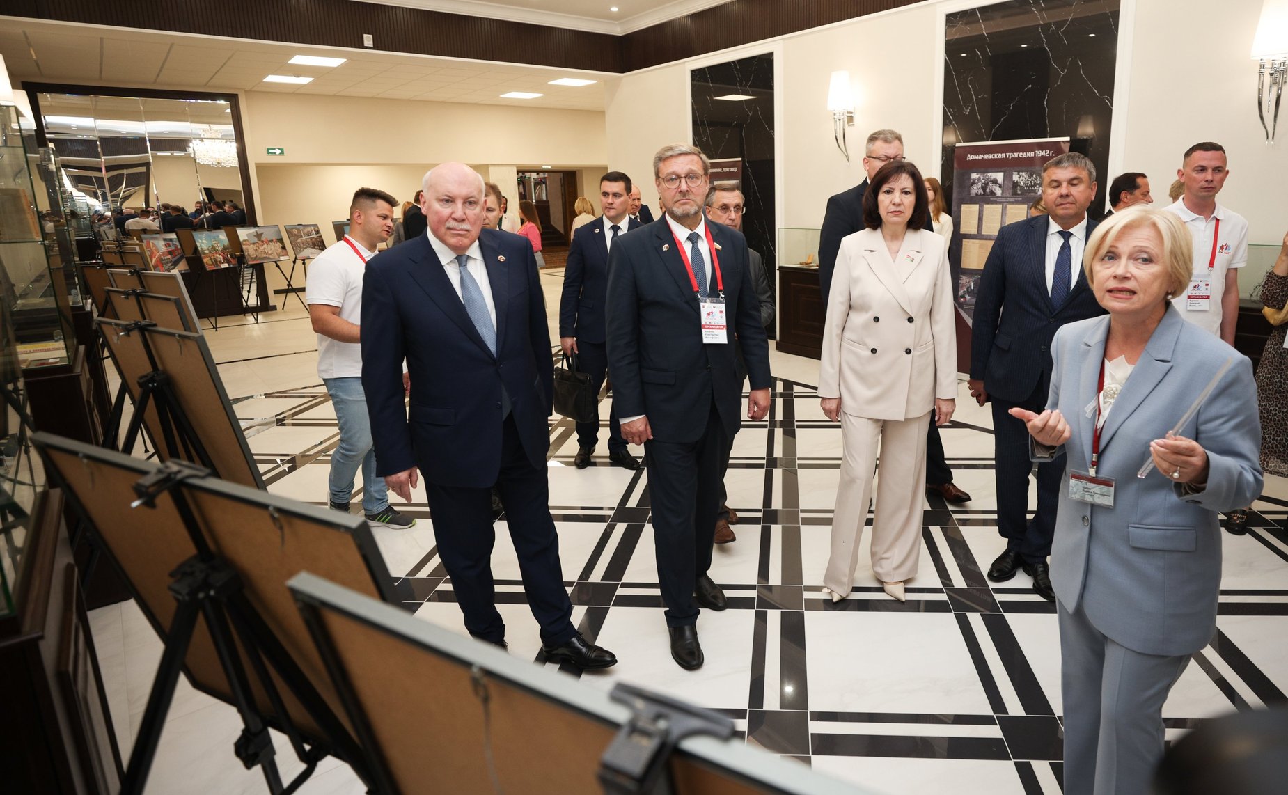 Константин Косачев провел диалоговую площадку с Председателем Совета Республики Национального собрания Республики Беларусь Натальей Кочановой