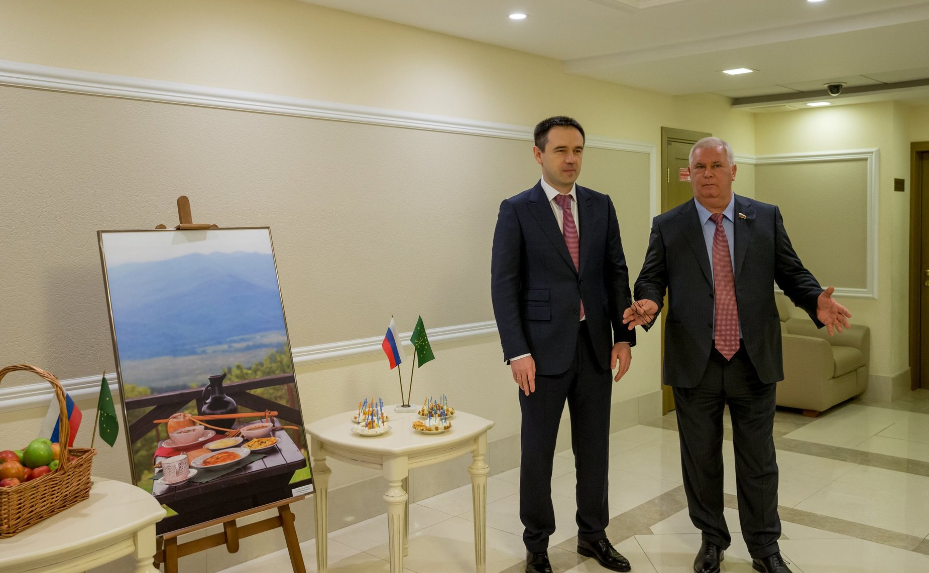 Мурат Хапсироков и Олег Селезнев