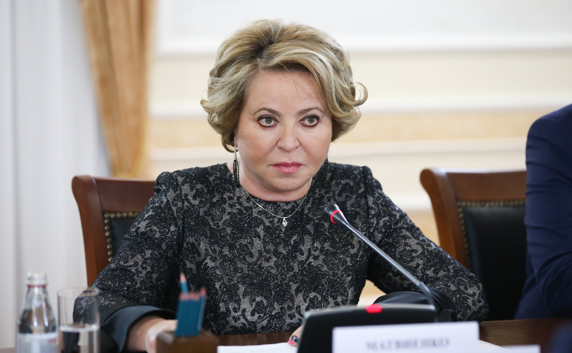 Встреча Валентины Матвиенко с Председателем Сената Парламента Республики Казахстан Мауленом Ашимбаевым