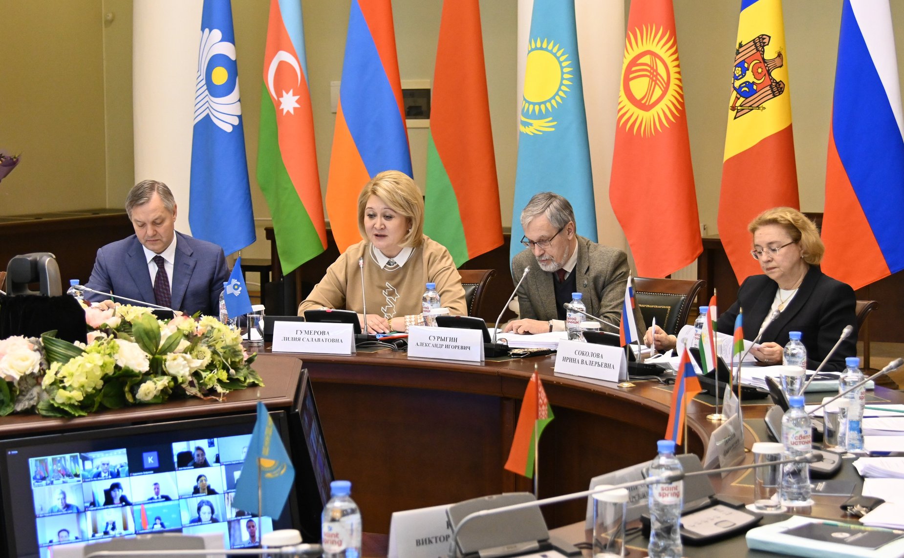 Лидия Гумерова провела заседание Постоянной комиссии МПА СНГ по науке и образованию
