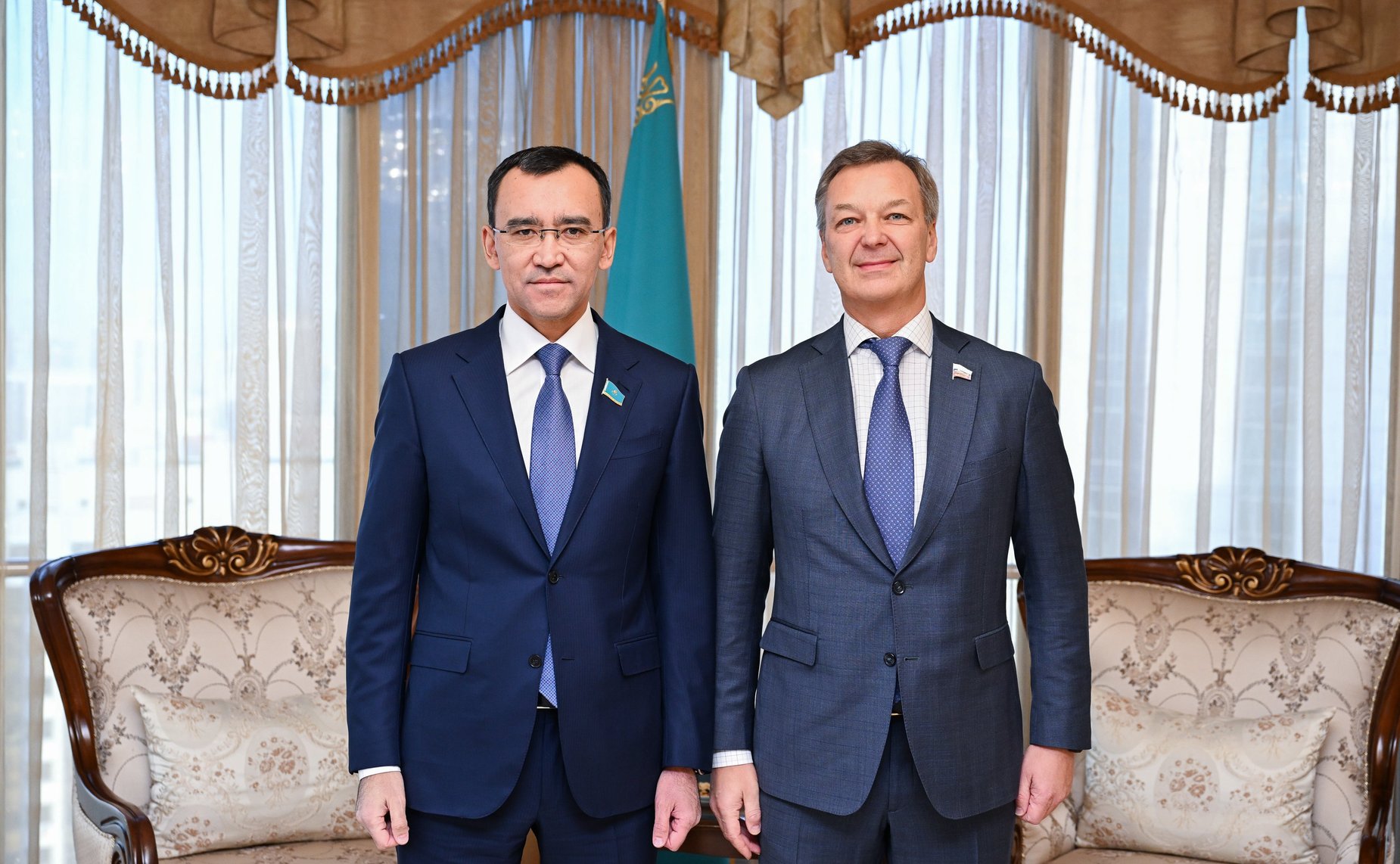 9 декабря 2022 года. Участие делегации СФ в 18-м заседании Комиссии по сотрудничеству между Советом Федерации и Сенатом Парламента Республики Казахстан