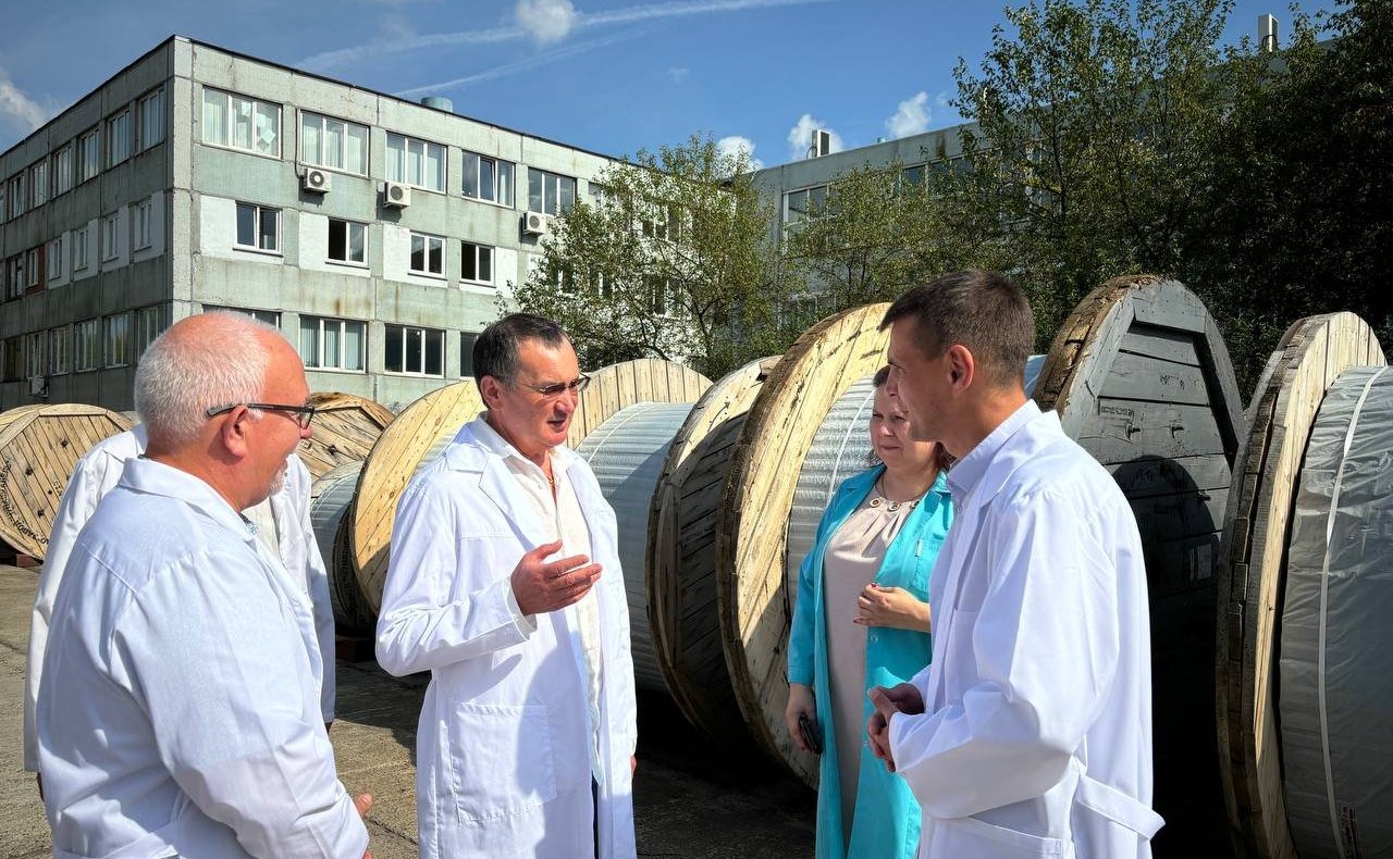 Николай Федоров ознакомился с производством кабелей в столице Чувашии