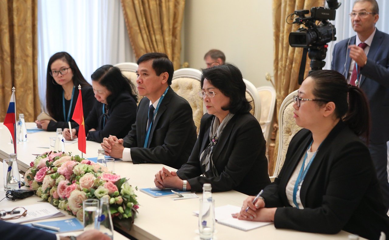 Председатель СФ провела встречу с Вице-президентом Вьетнама