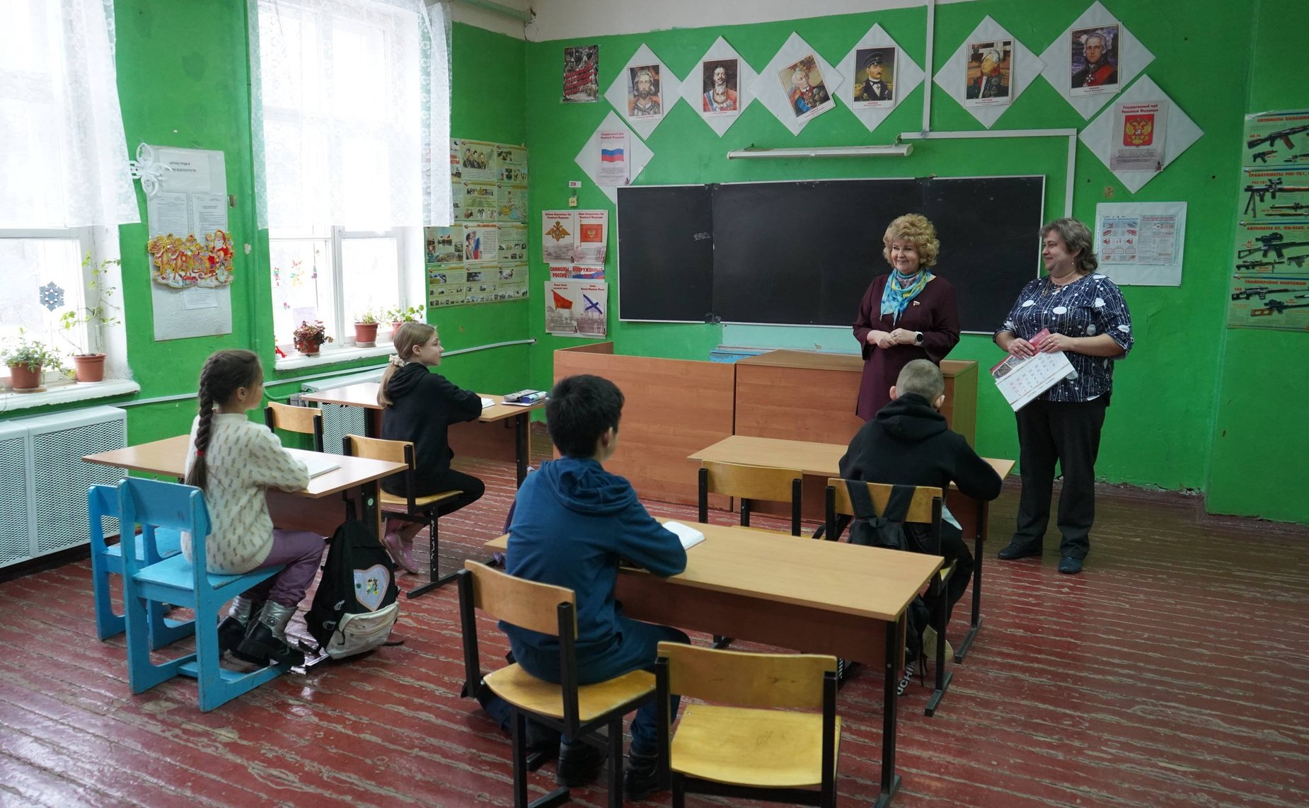 Нина Куликовских встретилась с педагогами Каснянской общеобразовательной школы