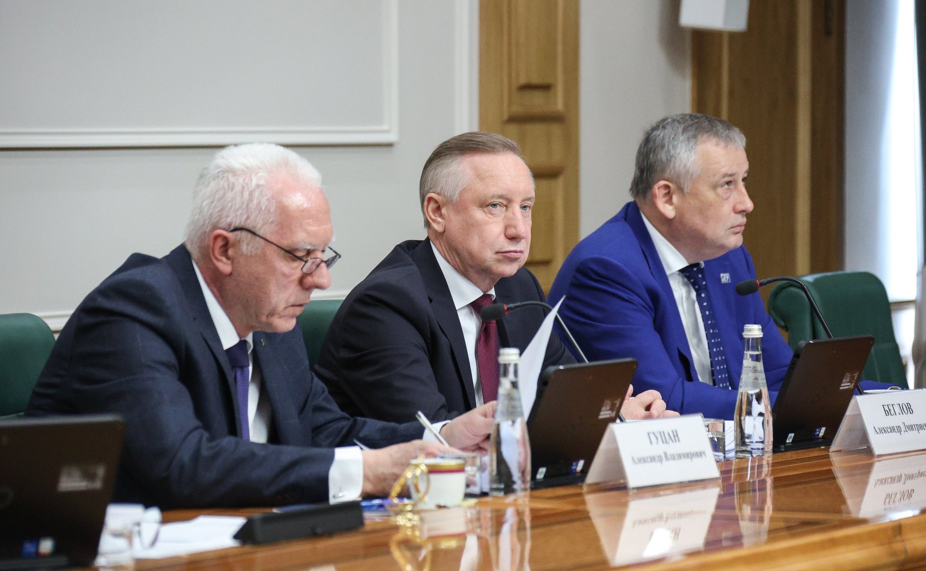 Заседание Организационного комитета по подготовке и проведению празднования 80-летия полного освобождения Ленинграда от фашистской блокады