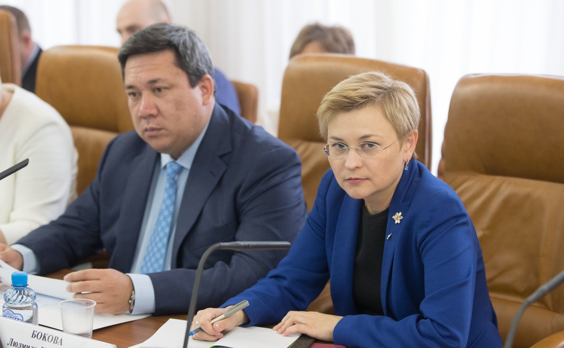 В. Полетаев и Л. Бокова