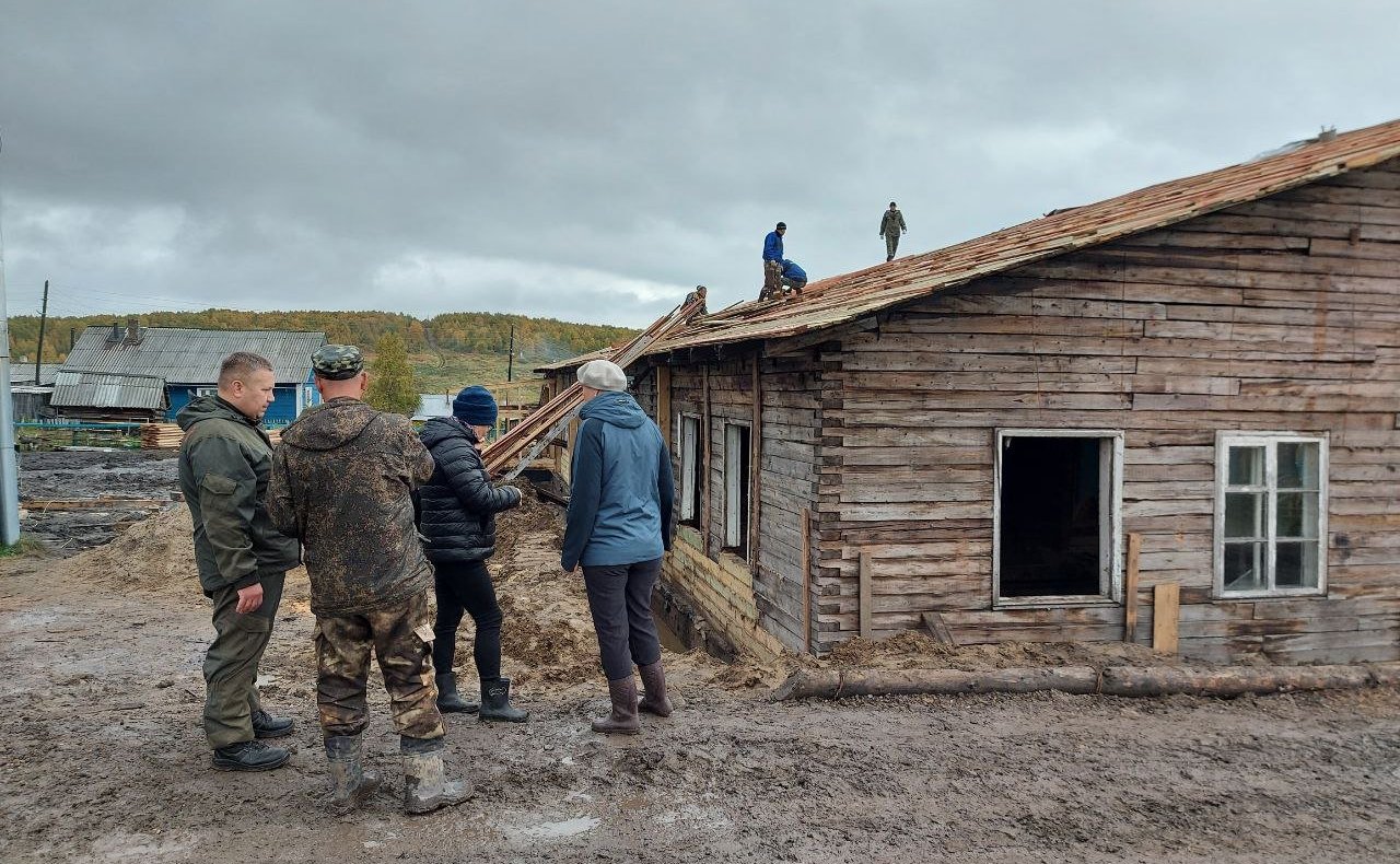Денис Гусев совершил рабочую поездку в муниципальное образование «Пустозерский сельсовет» Заполярного района