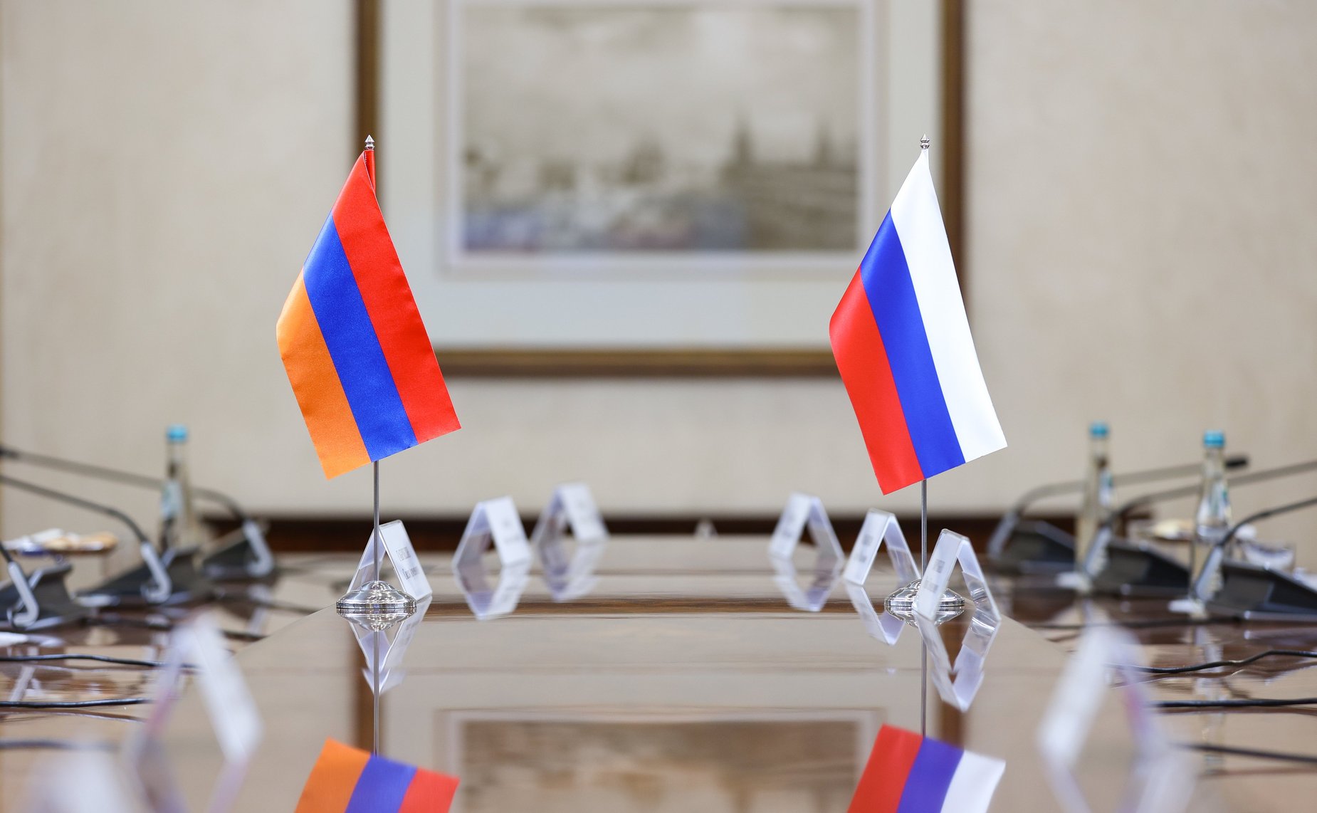 Встреча Председателя Совета Федерации Валентины Матвиенко с Председателем Национального Собрания Республики Армения Аленом Симоняном