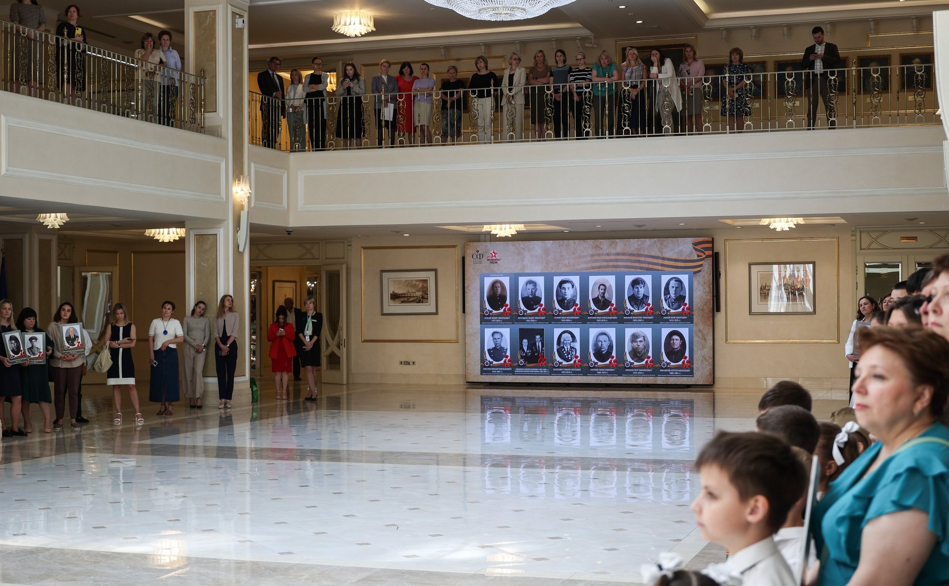 В Совете Федерации состоялась торжественная церемония открытия выставки «Память поколений»