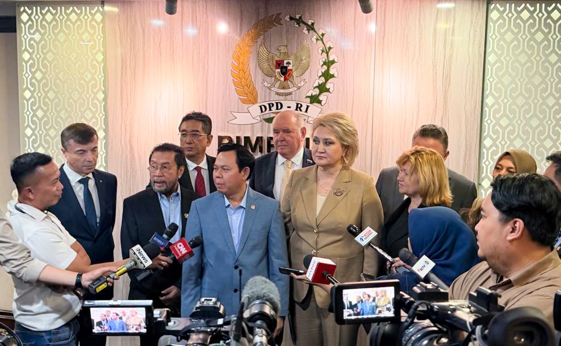 Пресс-подход по итогам встречи