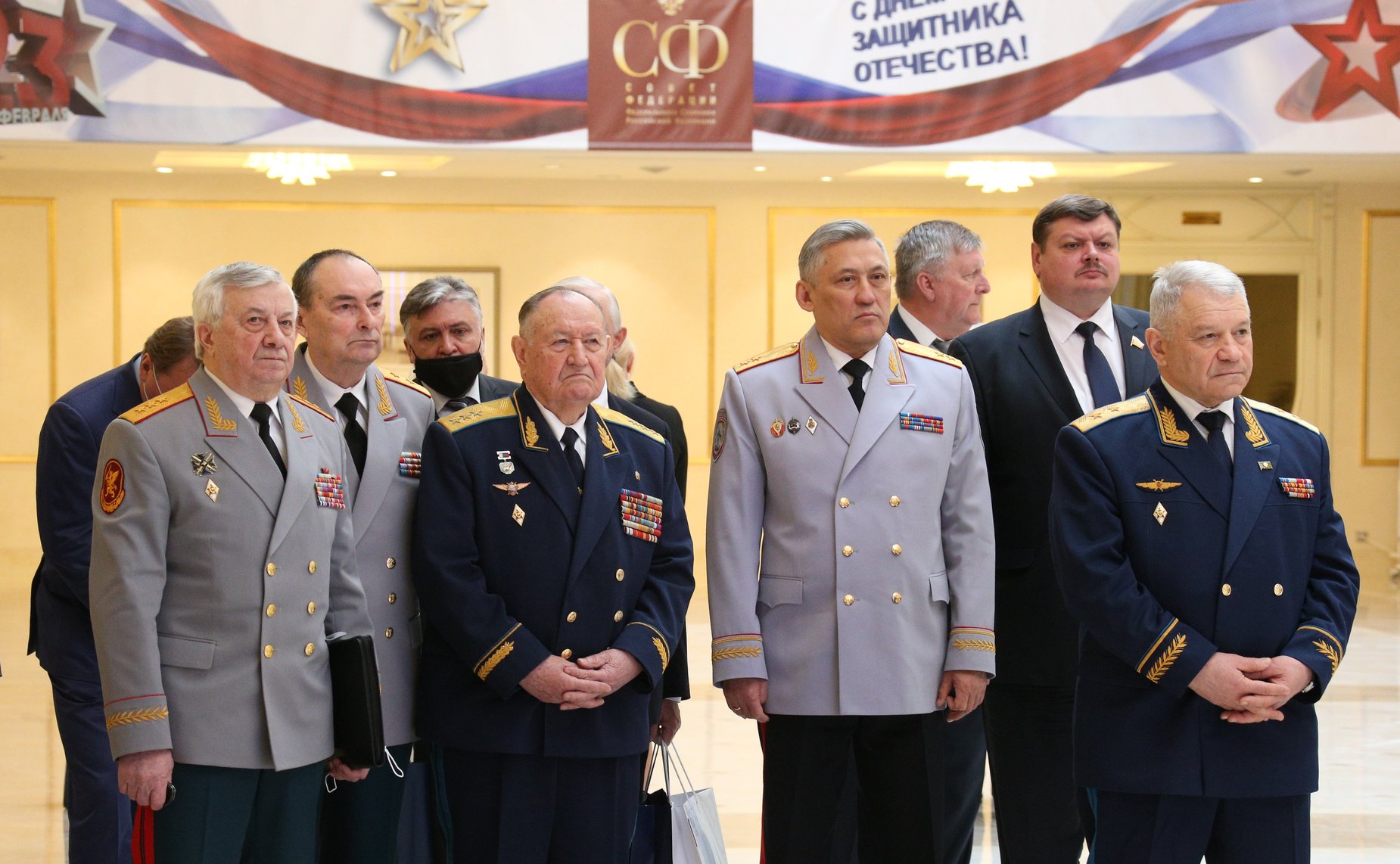 Открытие в Совете Федерации выставки Министерства обороны РФ